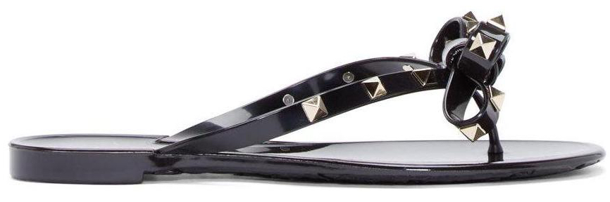 rockstud jelly flip flops