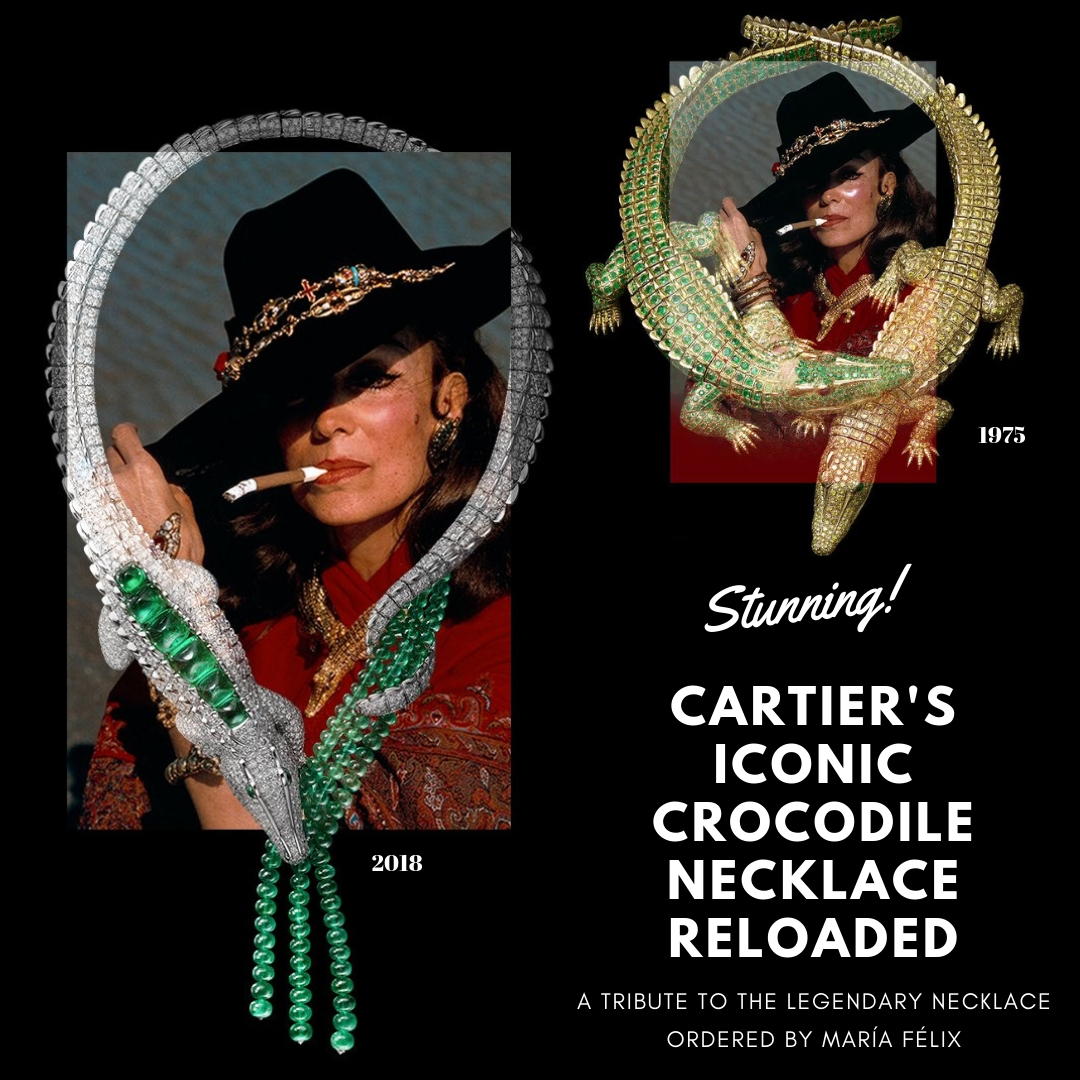 Cartier’s Iconic Crocodile Necklace Reloaded Sandra‘s Closet