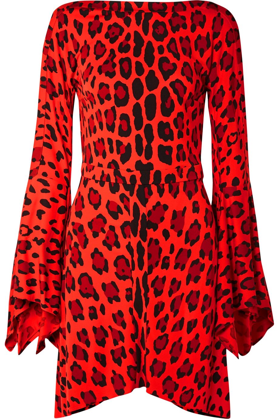 Festive Trend Red Leopard Print Dresses Sandra‘s Closet