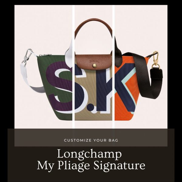 longchamp personalized tote