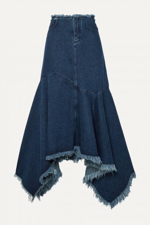 Trending: Denim Skirts Revisited | Sandra‘s Closet