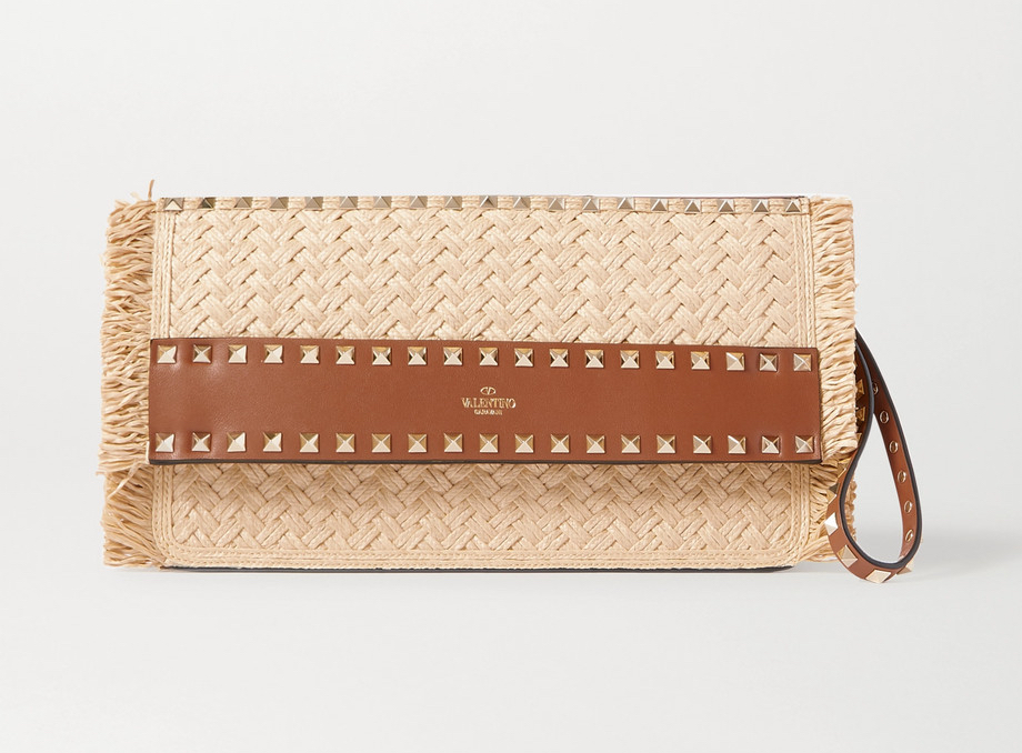 Vatania Natural Raffia Shoulder Bag