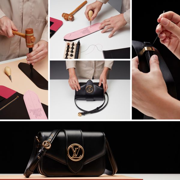 Signe, Caroline & Londone Front Louis Vuitton 'LV Pont 9' Handbag Campaign