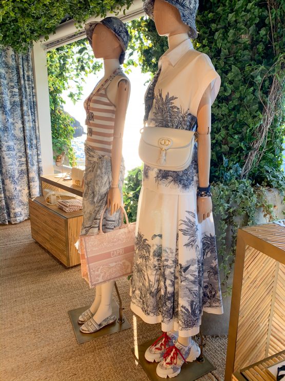 Dior Resort pop up - Capri  THiRTYONE Design & Management