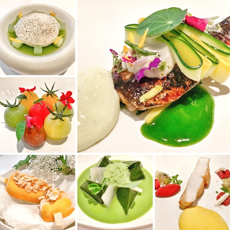 Dinner at AnneSophie Pic in Valence Sandra‘s Closet