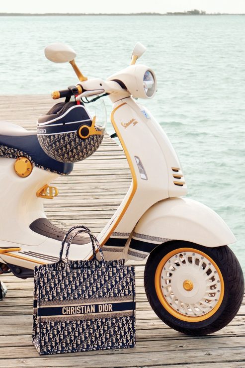 The Sweet Escape: Vespa 946 Christian Dior Scooter - V Magazine