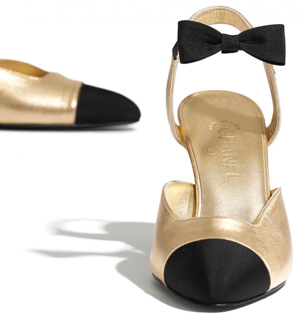 The evolution of Coco Chanel's two-tone slingback pump: how her  game-changing 1957 design was reimagined by Karl Lagerfeld as boots,  sandals, Mary Janes and those signature ballet flats