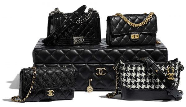 CHANEL Small Leather and Tweed Gabrielle Bag – JDEX Styles