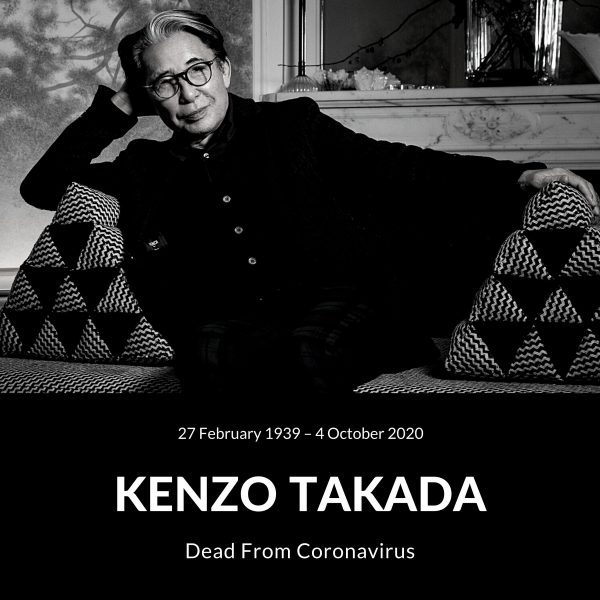 Kenzo Takada Dead From Coronavirus