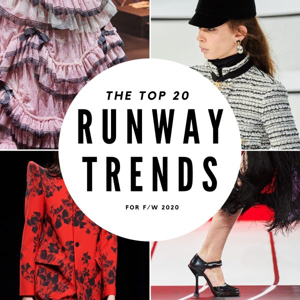 The Top 20 Runway Trends for F/W 2020 | Sandra‘s Closet