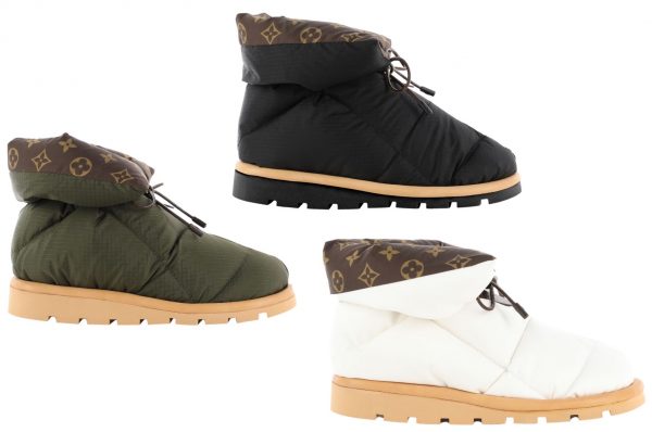 Louis Vuitton Pillow Boots Are The Puffer Shoes All Over Instagram