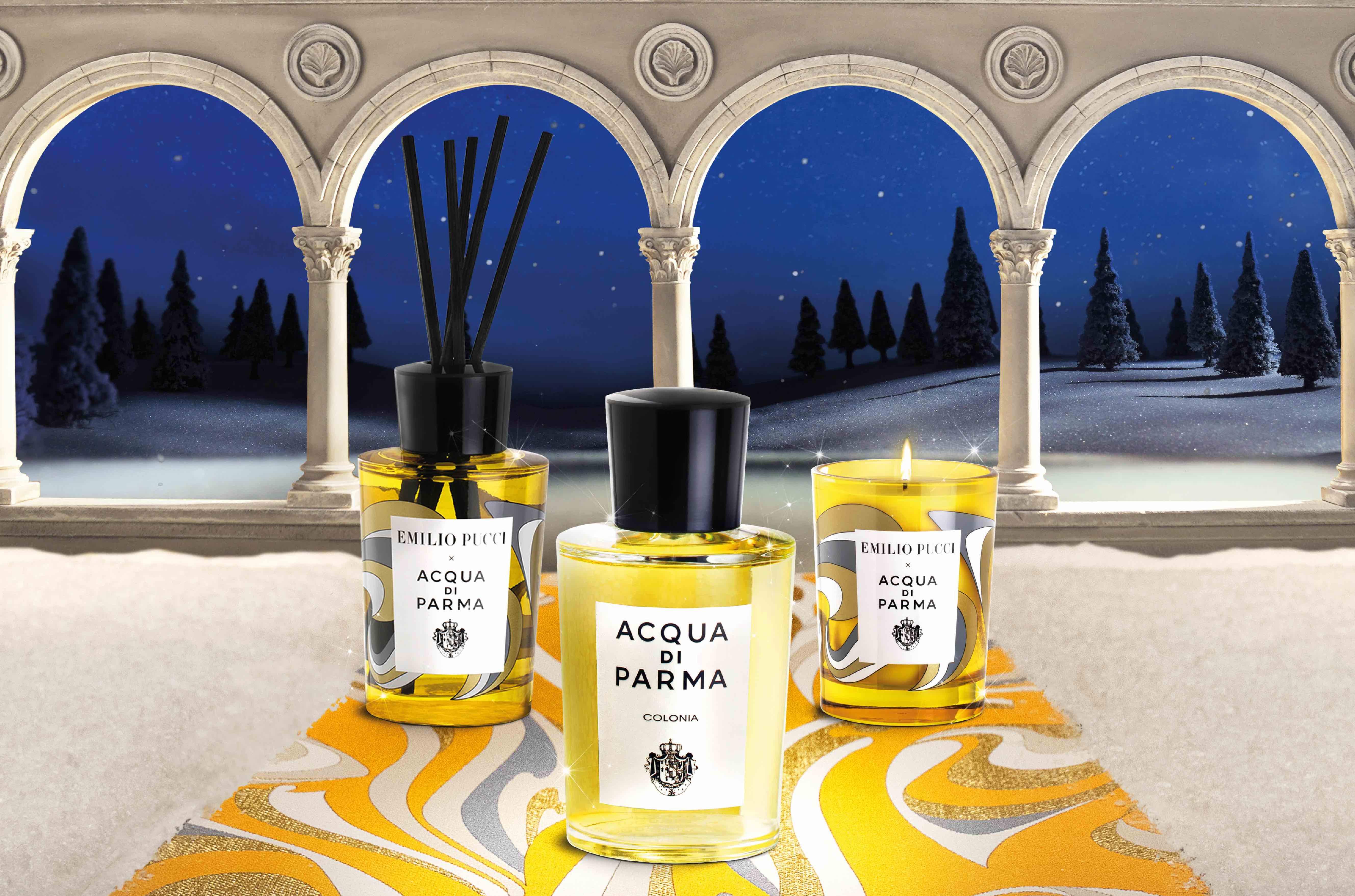 EMILIO PUCCI × ACQUA DI PARMA 香水セット Acqua Di Parma x Emilio Pucci Colonia 3 Piece Gift Set for Unisex