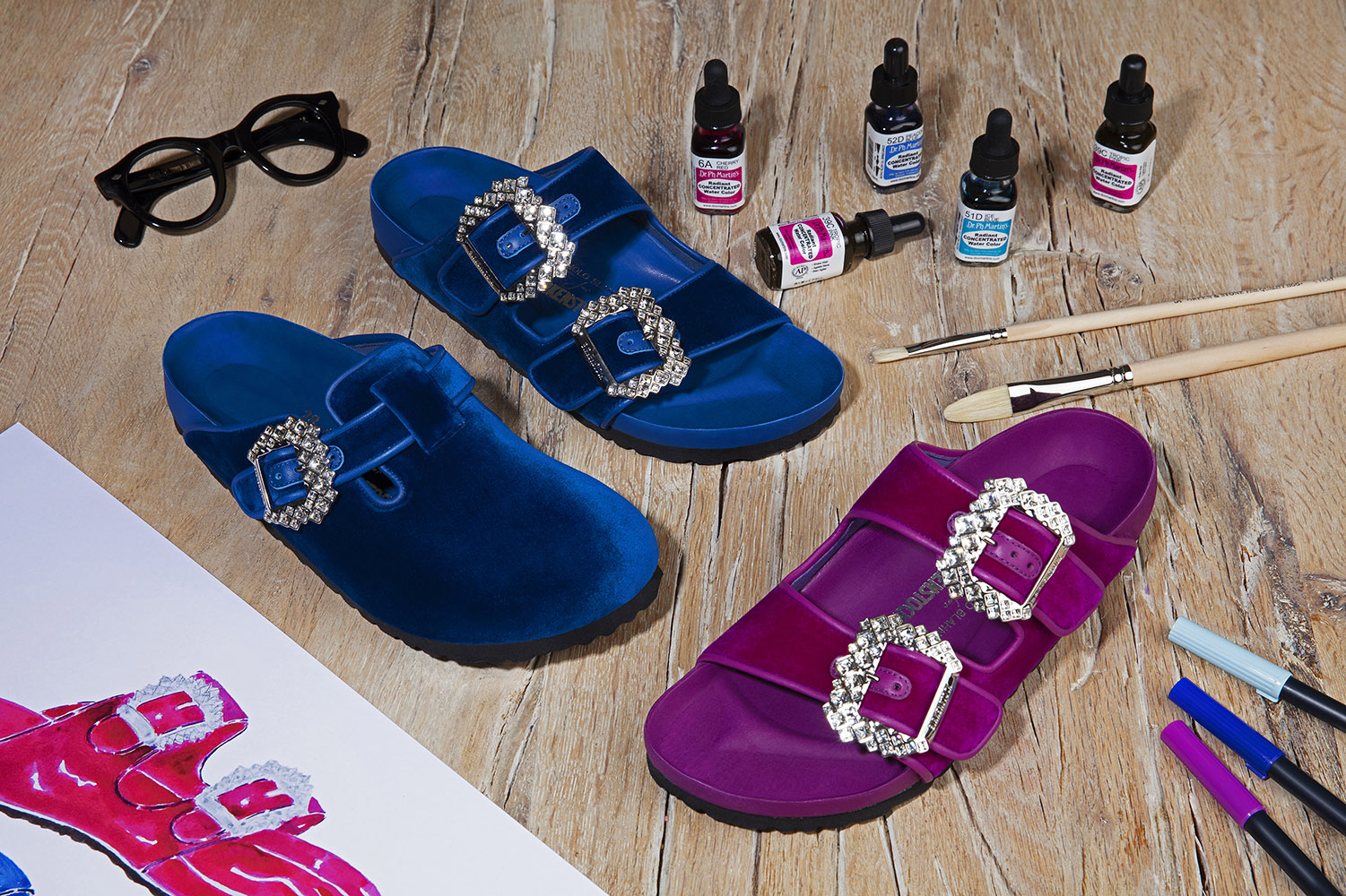 manolo for birkenstock