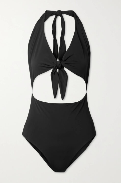 Trending S/S 2022: The Black Cutout Swimsuit | Sandra‘s Closet