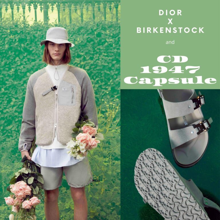 Dior x Birkenstock and CD 1947 Capsule Sandra‘s Closet
