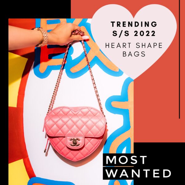 Trending S/S 2022: Heart Shape Bags | Sandra's Closet