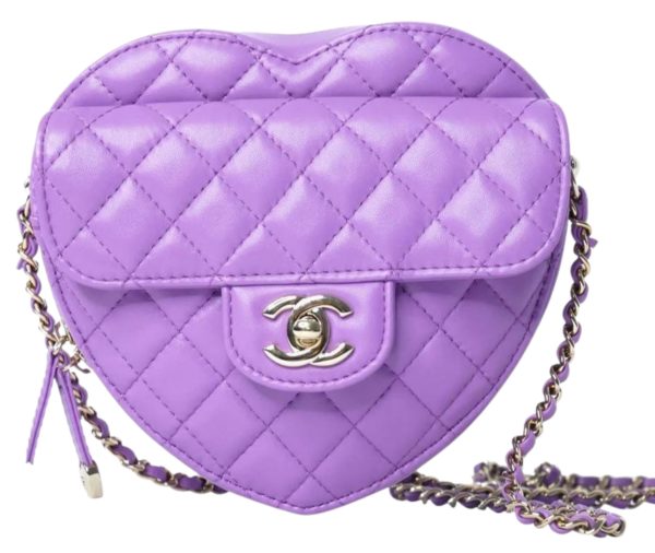 CHANEL Pre-Owned 2022 Heart Love Crossbody Bag - Farfetch