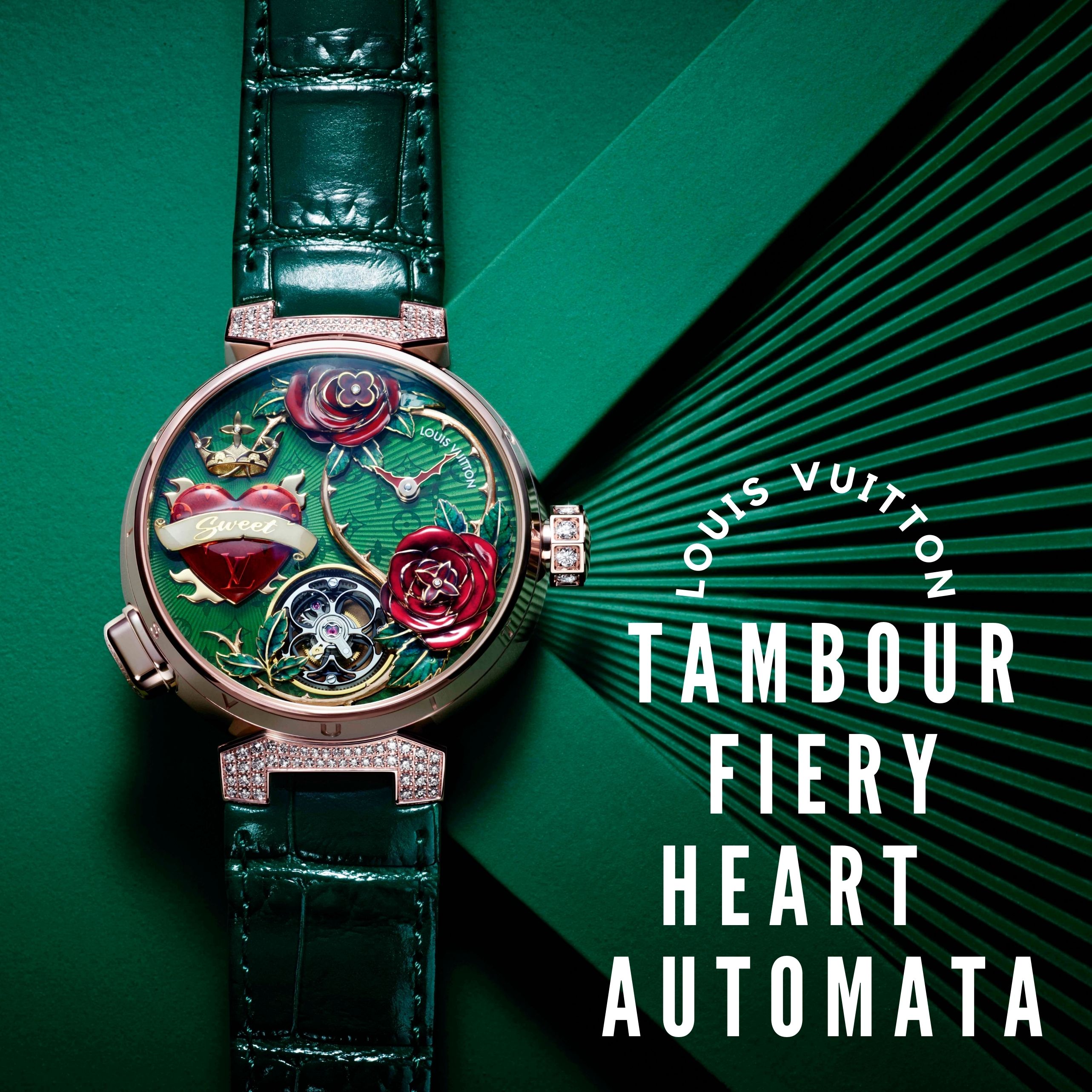 Louis Vuitton Tambour Fiery Heart Automata | Sandra
