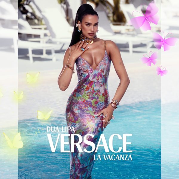 Lily James Stars in Versace FW22 Campaign