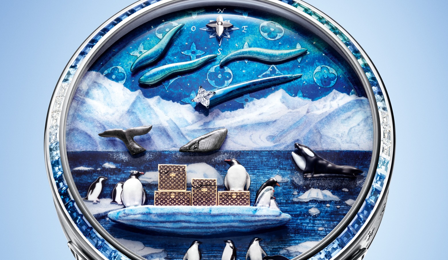 Louis Vuitton Escale en Alaska Pocket Watch | Sandra's Closet